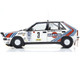 Lancia Delta HF 4WD #3 Bruno Saby Jean-Francois Fauchille Martini Racing Winner Rally Monte Carlo 1988 1/18 Diecast Model Car Kyosho KS08960F