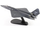 Northrop YF 23 Black Widow II Stealth Fighter Aircraft #87 0800 PAV 1 1990 United States Air Force Air Power Series 1/72 Diecast Model Hobby Master HA2851