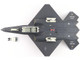 Northrop YF 23 Black Widow II Stealth Fighter Aircraft #87 0800 PAV 1 1990 United States Air Force Air Power Series 1/72 Diecast Model Hobby Master HA2851