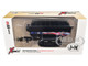 J&M 1112 X Tended Reach Patriotic Grain Cart with Tracks Black 1/64 Diecast Model SpecCast JMM028