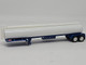 Tanker Trailer White and Blue 1/87 (HO) Plastic Model Car HO Logistics HL-306 Tanker Trailer White and Blue 1/87 (HO) Plastic Model Car HO Logistics HL-306