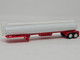 Tanker Trailer White and Red 1/87 (HO) Plastic Model Car HO Logistics HL-308