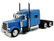 Peterbilt 389 Truck Tractor with Sleeper Cab Baby Blue 1/87 (HO) Plastic Model Car HO Logistics HL-38900 Peterbilt 389 Truck Tractor with Sleeper Cab Baby Blue 1/87 (HO) Plastic Model Car HO Logistics HL-38900