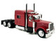 Peterbilt 389 Truck Tractor with Sleeper Cab Red Metallic 1/87 (HO) Plastic Model Car HO Logistics HL-38901 Peterbilt 389 Truck Tractor with Sleeper Cab Red Metallic 1/87 (HO) Plastic Model Car HO Logistics HL-38901