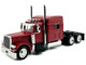 Peterbilt 389 Truck Tractor with Sleeper Cab Red Metallic 1/87 (HO) Plastic Model Car HO Logistics HL-38901 Peterbilt 389 Truck Tractor with Sleeper Cab Red Metallic 1/87 (HO) Plastic Model Car HO Logistics HL-38901