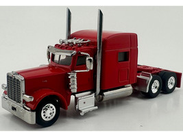 Peterbilt 389 Truck Tractor with Sleeper Cab Red 1/87 (HO) Plastic Model Car HO Logistics HL-38908