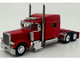 Peterbilt 389 Truck Tractor with Sleeper Cab Red 1/87 (HO) Plastic Model Car HO Logistics HL-38908 Peterbilt 389 Truck Tractor with Sleeper Cab Red 1/87 (HO) Plastic Model Car HO Logistics HL-38908