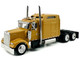 Kenworth W900L Truck Tractor with Sleeper Cab Yellow 1/87 (HO) Plastic Model Car HO Logistics HL-90010