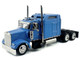 Kenworth W900L Truck Tractor with Sleeper Cab Baby Blue 1/87 (HO) Plastic Model Car HO Logistics HL-90000