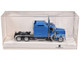 Kenworth W900L Truck Tractor with Sleeper Cab Baby Blue 1/87 (HO) Plastic Model Car HO Logistics HL-90000
