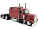 Kenworth W900L Truck Tractor with Sleeper Cab Red Metallic 1/87 (HO) Plastic Model Car HO Logistics HL-90001 Kenworth W900L Truck Tractor with Sleeper Cab Red Metallic 1/87 (HO) Plastic Model Car HO Logistics HL-90001