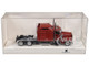 Kenworth W900L Truck Tractor with Sleeper Cab Red Metallic 1/87 (HO) Plastic Model Car HO Logistics HL-90001 Kenworth W900L Truck Tractor with Sleeper Cab Red Metallic 1/87 (HO) Plastic Model Car HO Logistics HL-90001