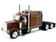 Kenworth W900L Truck Tractor with Sleeper Cab Brown Metallic 1/87 (HO) Plastic Model Car HO Logistics HL-90002 Kenworth W900L Truck Tractor with Sleeper Cab Brown Metallic 1/87 (HO) Plastic Model Car HO Logistics HL-90002