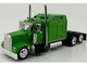 Kenworth W900L Truck Tractor with Sleeper Cab Lime Green 1/87 (HO) Plastic Model Car HO Logistics HL-90004