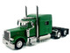 Kenworth W900L Truck Tractor with Sleeper Cab Green 1/87 (HO) Plastic Model Car HO Logistics HL-90005