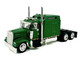 Kenworth W900L Truck Tractor with Sleeper Cab Green 1/87 (HO) Plastic Model Car HO Logistics HL-90005 Kenworth W900L Truck Tractor with Sleeper Cab Green 1/87 (HO) Plastic Model Car HO Logistics HL-90005