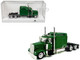 Kenworth W900L Truck Tractor with Sleeper Cab Green 1/87 (HO) Plastic Model Car HO Logistics HL-90005 Kenworth W900L Truck Tractor with Sleeper Cab Green 1/87 (HO) Plastic Model Car HO Logistics HL-90005
