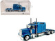Kenworth W900L Truck Tractor with Sleeper Cab Blue Metallic 1/87 (HO) Plastic Model Car HO Logistics HL-90006 Kenworth W900L Truck Tractor with Sleeper Cab Blue Metallic 1/87 (HO) Plastic Model Car HO Logistics HL-90006