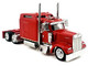 Kenworth W900L Truck Tractor with Sleeper Cab Red 1/87 (HO) Plastic Model Car HO Logistics HL-90008 Kenworth W900L Truck Tractor with Sleeper Cab Red 1/87 (HO) Plastic Model Car HO Logistics HL-90008