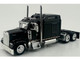 Kenworth W900L Truck Tractor with Sleeper Cab Black 1/87 (HO) Plastic Model Car HO Logistics HL-90009