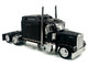 Kenworth W900L Truck Tractor with Sleeper Cab Black 1/87 (HO) Plastic Model Car HO Logistics HL-90009