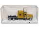 Peterbilt 389 Truck Tractor with Sleeper Cab Yellow 1/87 (HO) Plastic Model Car HO Logistics HL-38910