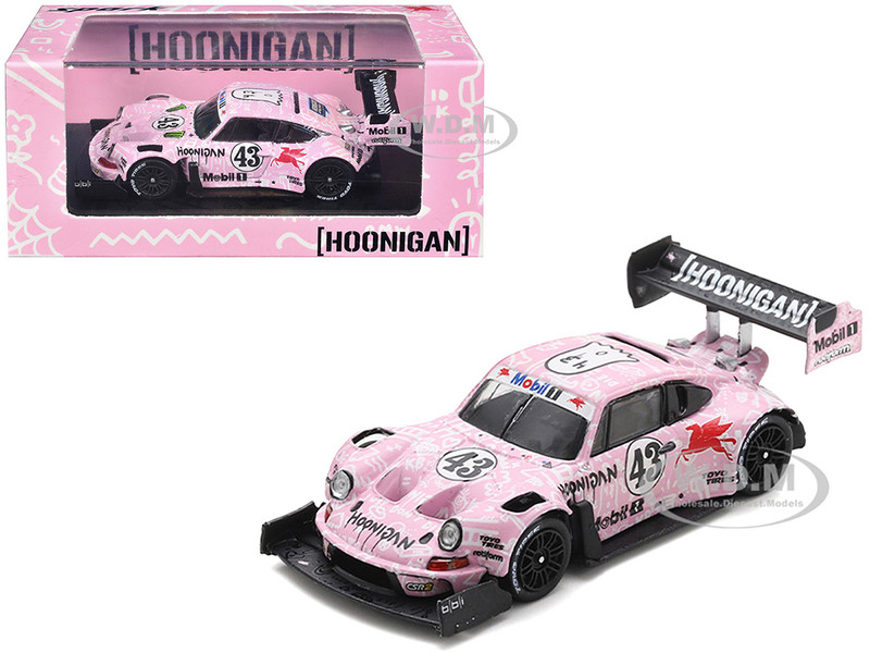 Porsche Hoonipigasus 911 #43 Ken Block Pikes Peak 2022 1/64 Diecast Model Car Pop Race 64S053