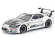 Toyota Supra Top Secret GT300 RHD Right Hand Drive Silver Chrome 1/64 Diecast Model Car Pop Race PR640325 Toyota Supra Top Secret GT300 RHD Right Hand Drive Silver Chrome 1/64 Diecast Model Car Pop Race PR640325