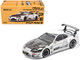 Toyota Supra Top Secret GT300 RHD Right Hand Drive Silver Chrome 1/64 Diecast Model Car Pop Race PR640325 Toyota Supra Top Secret GT300 RHD Right Hand Drive Silver Chrome 1/64 Diecast Model Car Pop Race PR640325
