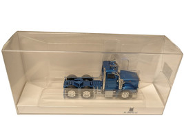 Peterbilt 367 Day Cab Blue Metallic 1/87 (HO) Plastic Model Car HO Logistics HL-36706