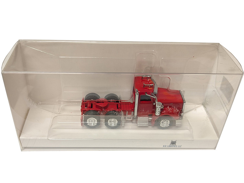 Peterbilt 367 Day Cab Red 1/87 (HO) Plastic Model Car HO Logistics HL-36708