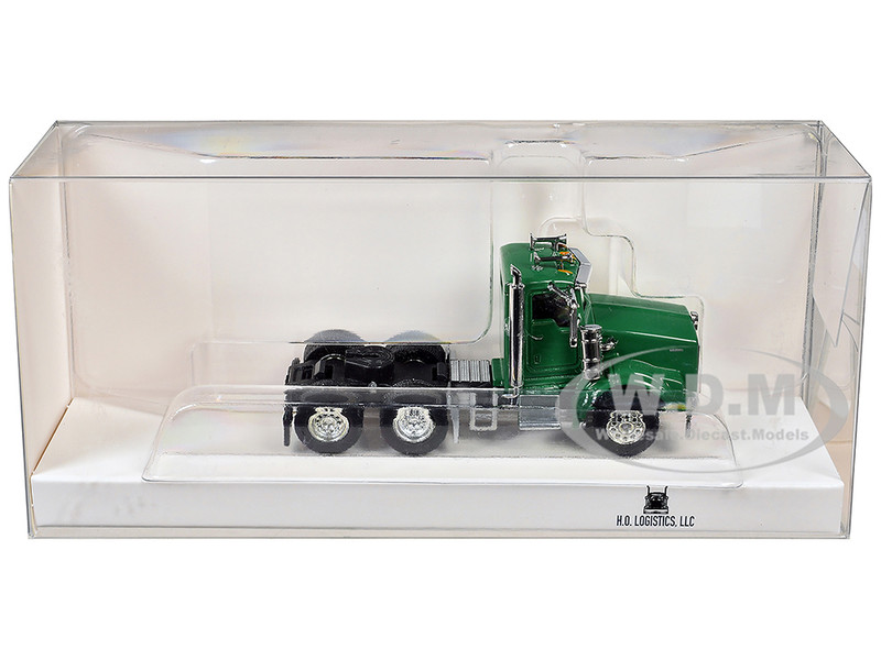 Kenworth T800 Day Cab Green 1/87 (HO) Plastic Model Car HO Logistics HL-80005