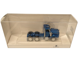 Kenworth T800 Day Cab Blue Metallic 1/87 (HO) Plastic Model Car HO Logistics HL-80006
