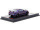 Nissan Skyline GT R BNR34 Z Tune Nismo RHD Right Hand Drive Midnight Purple III Metallic 1/64 Diecast Model Car Ignition Model IG3839