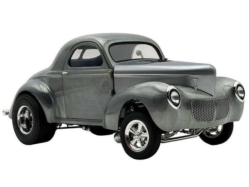 1940 Gasser Hammered Steel Raw Metal Limited Edition to 306 pieces Worldwide 1/18 Diecast Model Car ACME A1800937
