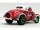 1940 Gasser Stockin Stuffer Red Chrome with White Top and Graphics Limited Edition to 126 pieces Worldwide 1/18 Diecast Model Car ACME A1800938