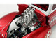 1940 Gasser Stockin Stuffer Red Chrome with White Top and Graphics Limited Edition to 126 pieces Worldwide 1/18 Diecast Model Car ACME A1800938