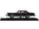 1979 Lincoln Continental Town Car Black with Red Interior 1/64 Diecast Model Car Sun Star SS-60001