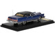 1979 Lincoln Continental Town Car Dark Blue with Black Top and Blue Interior 1/64 Diecast Model Car Sun Star SS-60002