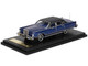 1979 Lincoln Continental Town Car Dark Blue with Black Top and Blue Interior 1/64 Diecast Model Car Sun Star SS-60002
