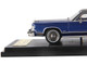 1979 Lincoln Continental Town Car Dark Blue with Black Top and Blue Interior 1/64 Diecast Model Car Sun Star SS-60002