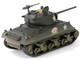 U.S. Sherman M4A3 76 Medium Tank THUNDERBOLT IV 37th Tank Battalion 4th Armored Division Bastogne 1944 United States Army Mini AFV Series 1/64 Diecast Model Forces of Valor FOV-805101