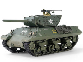 U S Army M10 GMC Tank 702nd Tank Destroyer Battalion Normandy France 1944 United States Army Mini AFV Series 1/64 Diecast Model Forces of Valor FOV-805105