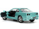 Brian s Nissan Skyline GT R BNR34 RHD Right Hand Drive Turquoise Metallic Fast & Furious Movie 1/32 Diecast Model Car Jada 32586
