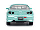 Brian s Nissan Skyline GT R BNR34 RHD Right Hand Drive Turquoise Metallic Fast & Furious Movie 1/32 Diecast Model Car Jada 32586