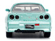Brian s Nissan Skyline GT R BNR34 RHD Right Hand Drive Turquoise Metallic Fast & Furious Movie 1/32 Diecast Model Car Jada 32586 Brian s Nissan Skyline GT R BNR34 RHD Right Hand Drive Turquoise Metallic Fast & Furious Movie 1/32 Diecast Model Car Jada 32586