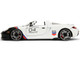 Porsche Carrera GT Convertible #04 Chevron White with Graphics Hyper Spec Series 1/24 Diecast Model Car Jada 35136