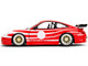 Porsche 911 GT3 996 Red with White Graphics Hyper Spec Series 1/24 Diecast Model Car Jada 35137