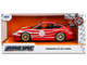 Porsche 911 GT3 996 Red with White Graphics Hyper Spec Series 1/24 Diecast Model Car Jada 35137