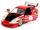 Porsche 911 GT3 996 Red with White Graphics Hyper Spec Series 1/24 Diecast Model Car Jada 35137 Porsche 911 GT3 996 Red with White Graphics Hyper Spec Series 1/24 Diecast Model Car Jada 35137